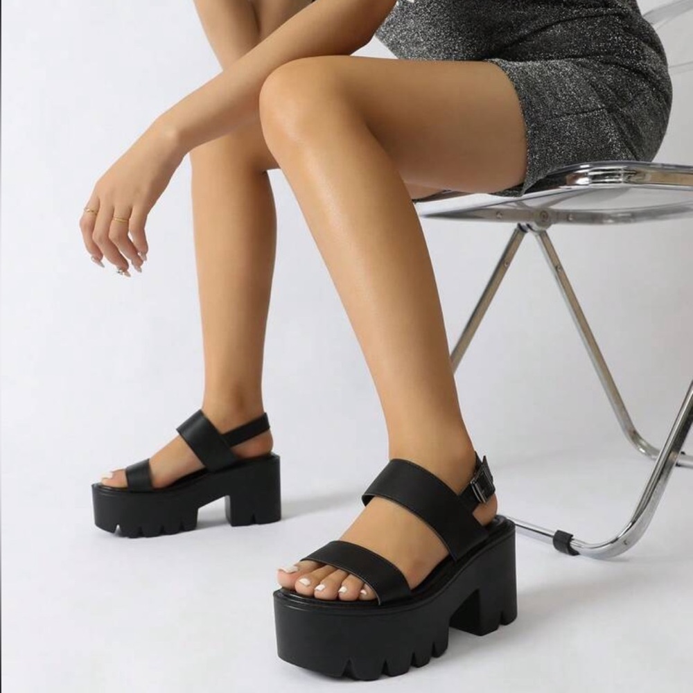 SHEIN platform shoes! Brand new!